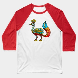 Ancient Egyptian Painting - Peacock Deity Baseball T-Shirt